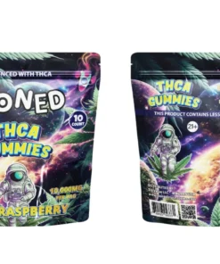 THCA GUMMIES Blue Raspberry Flavor 10,000 MG